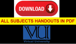 virtual university all subject handouts