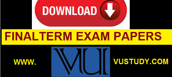 Finalterm Exam papers