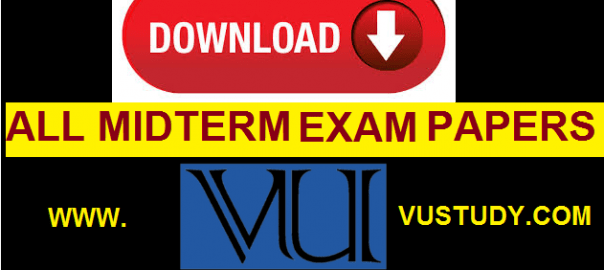 Midterm Exam papers Falls 2012 to 2019