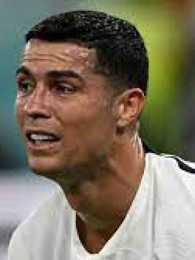 Cristiano Ronaldo Cries After Portugal Lose To Morocco In World Cup
